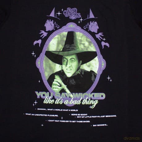 Wizard Of Oz - The: The Wizard of Oz Unisex T-Shirt: You Say Wicked (Black) (XX-Large)