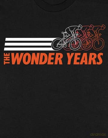 Wonder Years - The: The Wonder Years Unisex T-Shirt: Cycle (Black) (Small)