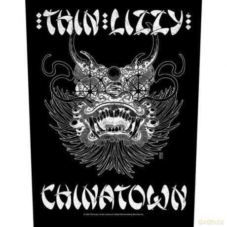 Thin Lizzy: Back Patch: Chinatown