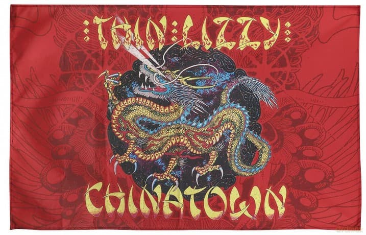 Thin Lizzy: Textile Poster: Chinatown