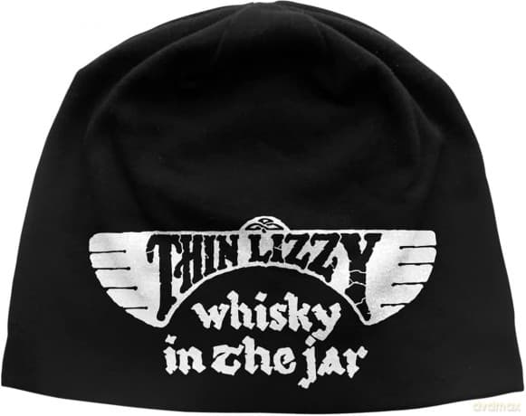Thin Lizzy: Unisex Beanie Hat: Whisky In The Jar JD Print (Black)