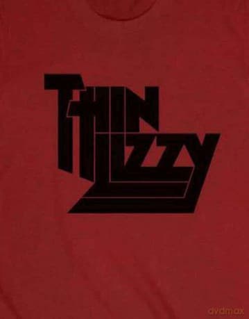 Thin Lizzy: Unisex T-Shirt: Logo (Red) (Large)