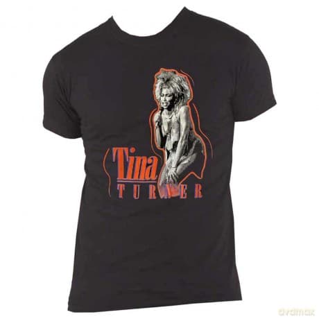 Tina Turner: Unisex T-Shirt: Neon (Black) (Large)