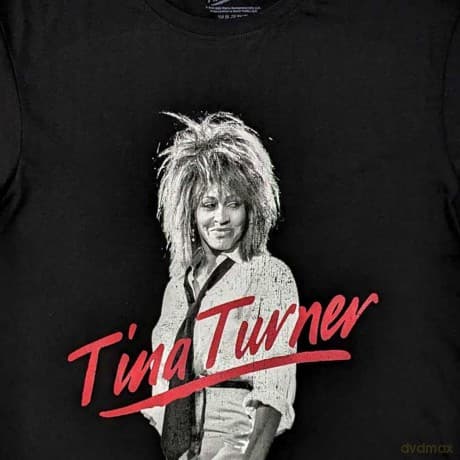 Tina Turner: Unisex T-Shirt: Red Logo (Black) (XX-Large)