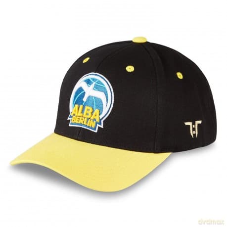 Tokyo Time: Unisex Baseball Cap: Euroleague Basketball Alba Berlin (Black & Yellow)