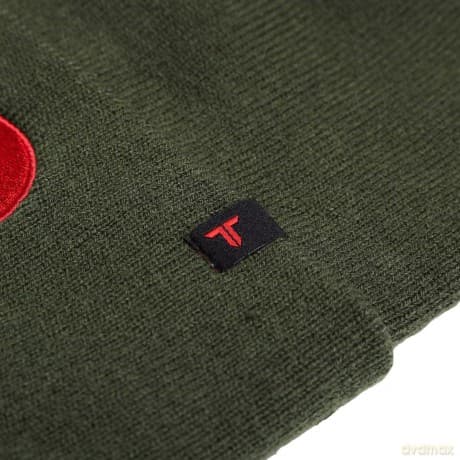 Tokyo Time: Unisex Bobble Beanie Hat: Japan (Green)