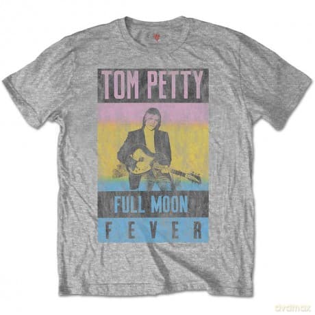 Tom Petty & The Heartbreakers: Men's Tee: Full Moon Fever (Soft Hand Inks) (Large)