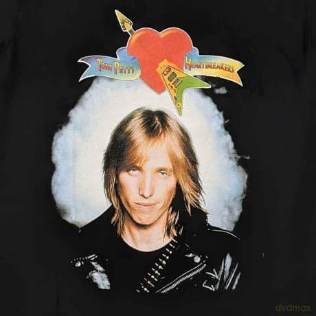 Tom Petty & The Heartbreakers: Unisex T-Shirt: 1st Album (Black) (Medium)