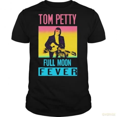 Tom Petty & The Heartbreakers: Unisex T-Shirt: Full Moon Fever (Black) (XX-Large)