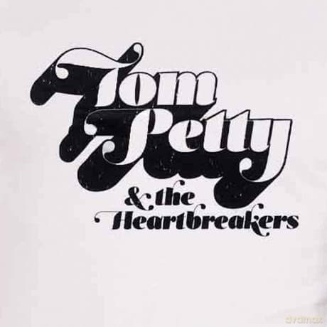 Tom Petty & The Heartbreakers: Unisex T-Shirt: Logo (White) (Medium)