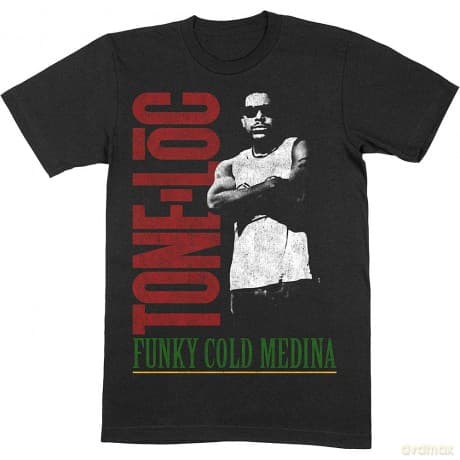 Tone Loc: Unisex T-Shirt: Funky Cold Medina (Black) (Small)
