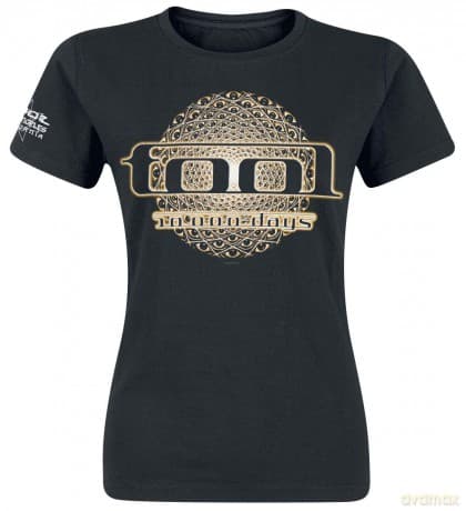 Tool: Ladies T-Shirt: Eye Geo Glow (Black) (Sleeve Print) (X-Large)