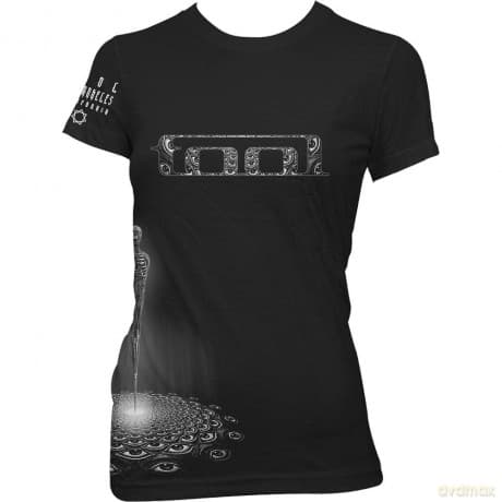 Tool: Ladies T-Shirt: Spectre Baby Doll (Black) (Wrap Around & Sleeve Print) (X-Small)