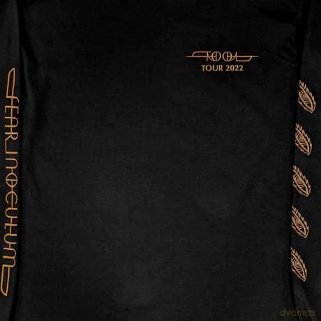 Tool: Unisex Long Sleeve T-Shirt: Spiral Tour 2022 (Black) (Back Print & Ex-Tour) (Small)