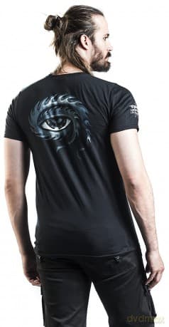 Tool: Unisex T-Shirt: Big Eye (Black) (Back & Sleeve Print) (Small)