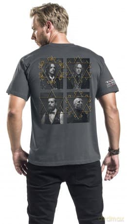 Tool: Unisex T-Shirt: Full Portraits (Grey) (Back Print) (XX-Large)