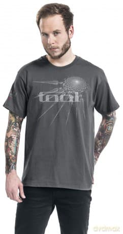 Tool: Unisex T-Shirt: Spectre Spike (Charcoal Grey) (Back Print) (Large)