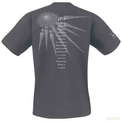 Tool: Unisex T-Shirt: Spectre Spike (Charcoal Grey) (Back Print) (Large)