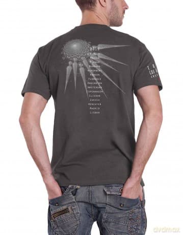 Tool: Unisex T-Shirt: Spectre Spike (Charcoal Grey) (Back Print) (Medium)