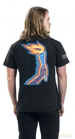 Tool: Unisex T-Shirt: The Torch (Black) (Back & Sleeve Print) (Small)