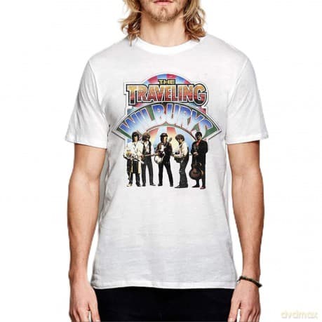 Traveling Wilburys: Men's Tee: Band Photo (Medium)