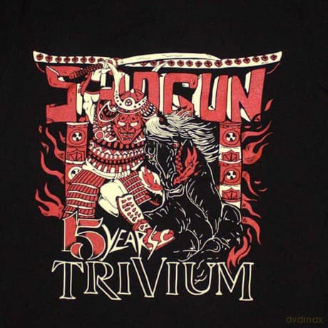 Trivium: Unisex T-Shirt: Shogun (Black) (Back Print) (Small)