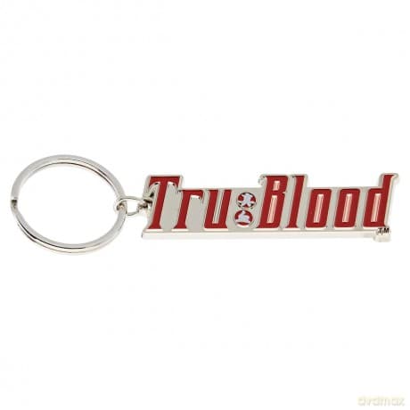 True Blood Fridge Enamel Keychain: Drink Logo: True Blood Standard Key-Chain: Drink Logo