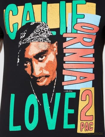 Tupac: Men's Tee: California Love (Medium)