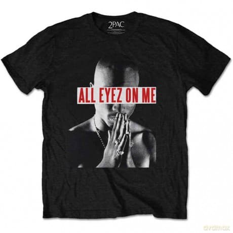 Tupac: Men's Tee: Tee: Eyez On Me (Large)