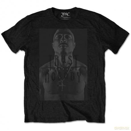 Tupac: Men's Tee: Trust no one (Large)