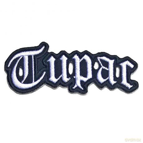 Tupac: Standard Patch: Cut-Out Logo
