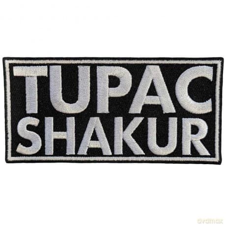 Tupac: Standard Patch: Text Logo
