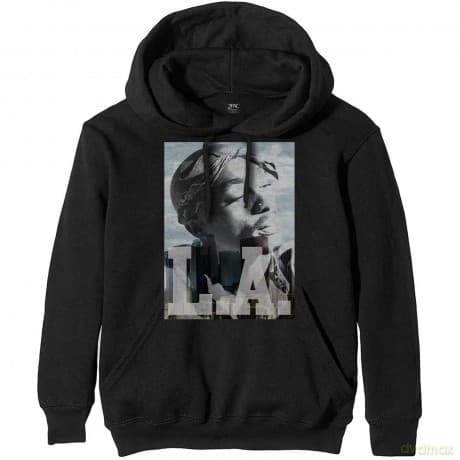 Tupac: Unisex Pullover Hoodie: LA Skyline (XX-Large)
