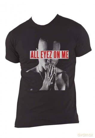 Tupac: Unisex T-Shirt: All Eyez Logo (Black) (X-Large)