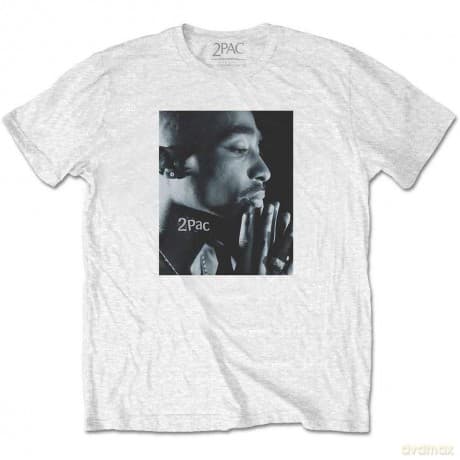 Tupac: Unisex Tee: Changes Side Photo (Large)