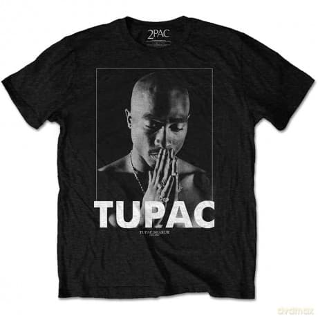 Tupac: Unisex Tee: Praying (X-Large)