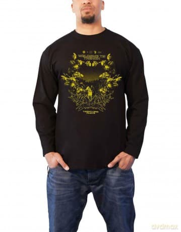 Twenty One Pilots: Unisex Long Sleeve T-Shirt: Trench Scene (Black) (Small)