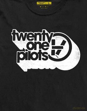 Twenty One Pilots: Unisex Long Sleeve T-Shirt: Vessel Vintage (Black) (Large)