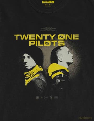 Twenty One Pilots: Unisex T-Shirt: Back To Back (Black) (Small)