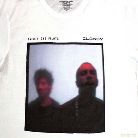 Twenty One Pilots: Unisex T-Shirt: Red Film (White) (Large)