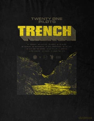 Twenty One Pilots: Unisex T-Shirt: Trench Cliff (Black) (XX-Large)