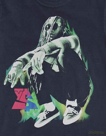Ty Dolla Sign: Unisex T-Shirt: Inferno (Black) (Medium)