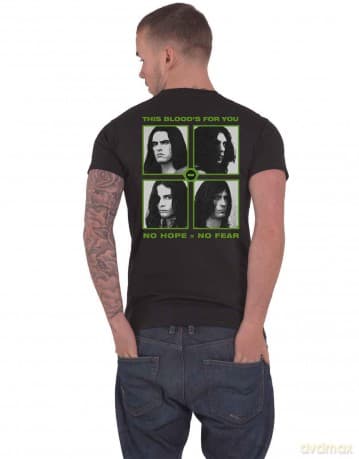 Type O Negative: Unisex T-Shirt: Green Man (Black) (Back Print) (XX-Large)