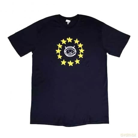 U2: Unisex T-Shirt: EU Stars 2018 (Navy Blue) (Ex-Tour) (X-Large)