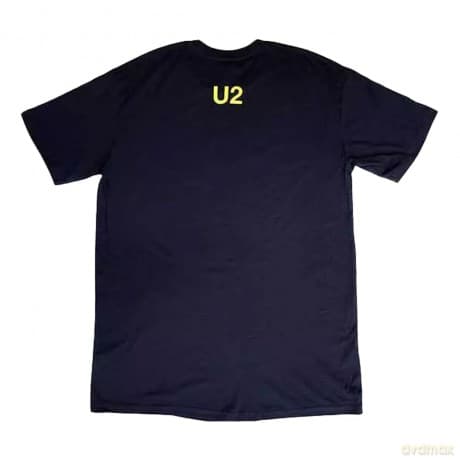 U2: Unisex T-Shirt: EU Stars 2018 (Navy Blue) (Ex-Tour) (X-Large)
