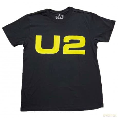 U2: Unisex T-Shirt: Logo 2018 (Black) (Back Print & Ex-Tour) (XX-Large)