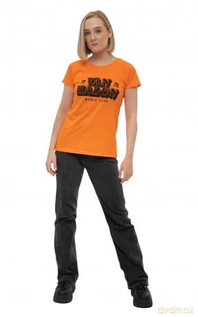 Van Halen: Ladies T-Shirt: World Tour '78 (Orange) (XX-Large)