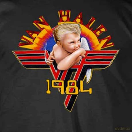 Van Halen: Unisex T-Shirt: Cherub '84 (Black) (Small)