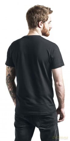 Van Halen: Unisex T-Shirt: Chrome Logo (Black) (Small)