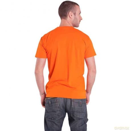 Van Halen: Unisex T-Shirt: Eagle '84 (Orange) (Small)